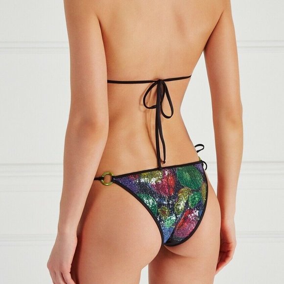 Agent Provocateur Margaritah Sequin Bikini Set NWT $465 - Picture 6 of 12